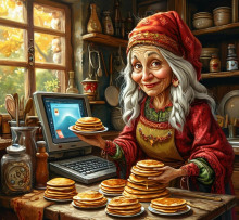 Блины Бабы Яги - Наталья Вем